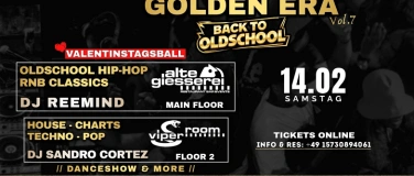 Event-Image for 'Golden Era - &Uuml;25 • BACK TO OLDSCHOOL - Feiern auf 2 Floors!'