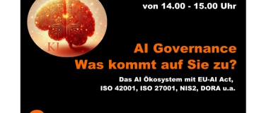 Event-Image for 'AI Governance – was kommt auf Sie zu?'