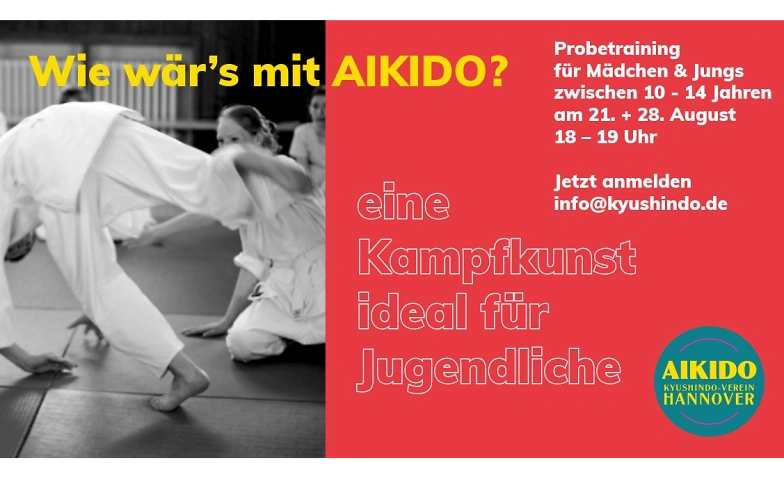 Event-Image for 'Probetraining Aikido für Jugendliche'