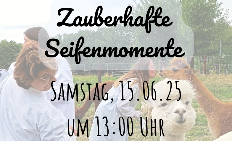 Event-Image for 'Seifen sieden mit flauschigen Alpakas'