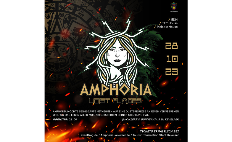Amphoria "Lost Places" Konzert- und Bühnenhaus, Bury Sankt Edmunds-Straße 5, 47623 Kevelaer Tickets