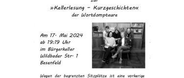 Event-Image for 'Kellerlesung-Kurzgeschichten'