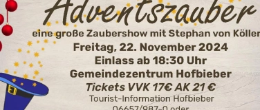 Event-Image for 'Adventszauber "die Zaubershow"'