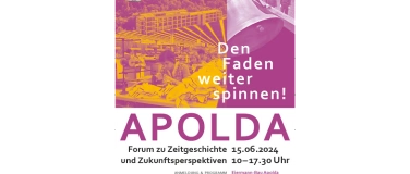 Event-Image for 'APOLDA - Den Faden weiterspinnen!'