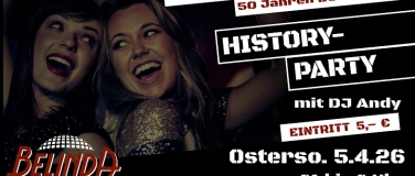 Event-Image for 'History Party mit DJ Andy &ndash; Das Beste aus 50 Jahren Belinda'