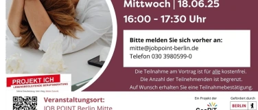Event-Image for 'Arbeit, Gesundheit – und Ich? Ein Vortrag in Zusammenarbeit'