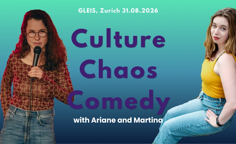 CULTURE CHAOS COMEDY - English Comedy with Ariane &amp; Martina Billets