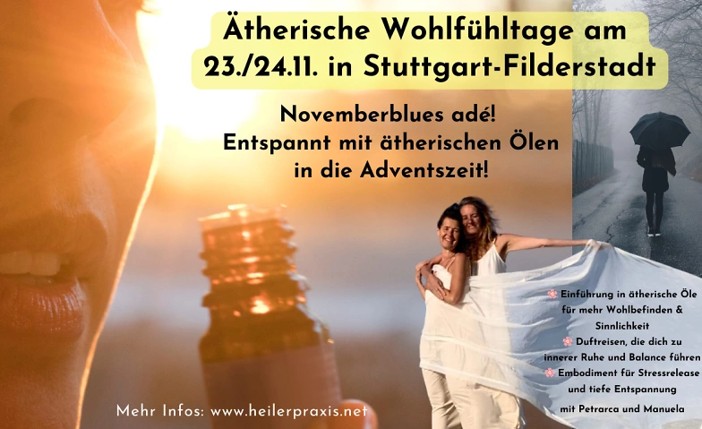 Event-Image for 'Novemberblues adé! Ätherische Wohlfühltage in Filderstadt'