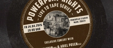 Event-Image for 'POWERPLAY NIGHTS - mit ASH SOAN (UK) & ARIEL POSEN (CA)'