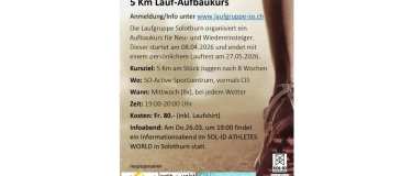 Event-Image for 'Lauftr&auml;ff Solothurn: Aufbaukurs 5 KM'