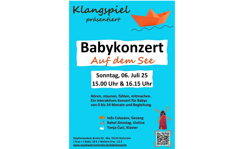 BABYKONZERT &quot;AUF DEM SEE&quot; Tickets
