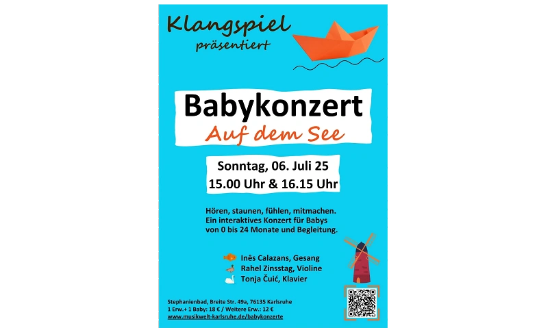 Event-Image for 'BABYKONZERT "AUF DEM SEE"'