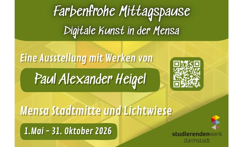 Event-Image for 'Farbenfrohe Mittagspause: Digitale Kunst in der Mensa'
