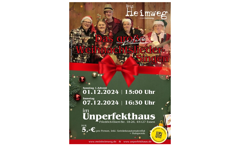 Event-Image for 'Das unperfekte Weihnachtslieder-Singen'