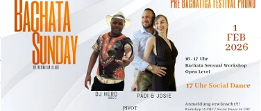 Event-Image for 'Bachata Sunday "Pre Bachatica Festival Promo mit WS & Social'