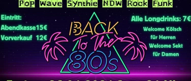 Event-Image for 'Back to the 80's'