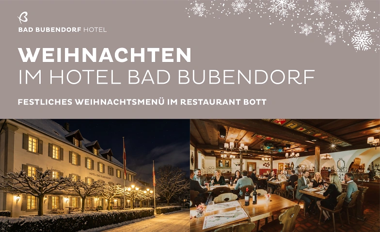 Event-Image for 'Weihnachten & Stephanstag im Rest. Bott  Hotel Bad Bubendorf'