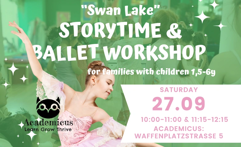 &quot;Swan Lake&quot; Storytime &amp; Ballet Workshop 11:30 at Academicus Tickets