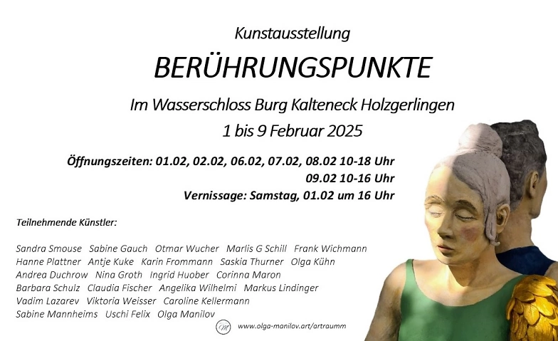 Kunstausstellung BER&Uuml;HRUNGSPUNKTE ${singleEventLocation} Billets