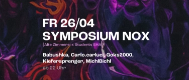 Event-Image for 'Symposium Nox'