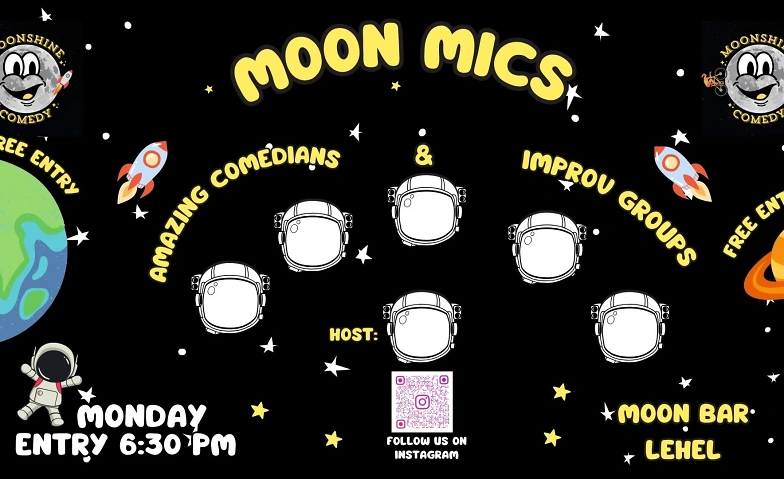 Event-Image for 'Moon Mics: A Moonday Comedy show'