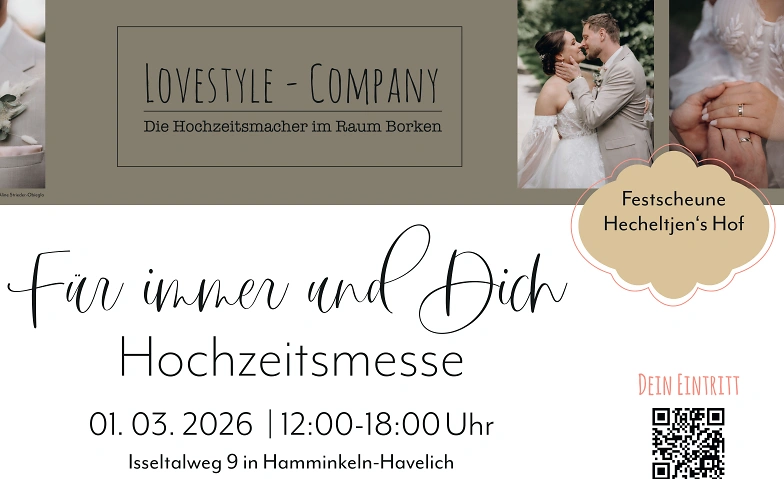 Event-Image for 'Hochzeitsmesse "F&uuml;r immer und Dich"'