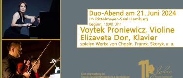 Event-Image for 'Duo-Abend mit Voytek Proniewicz und Elizaveta Don'