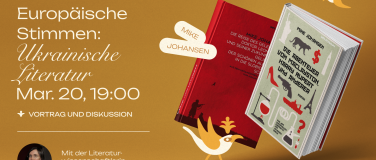 Event-Image for 'Europ&auml;ische Stimmen: Ukrainische Literatur'