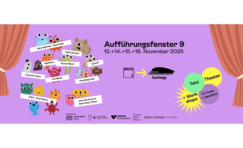 Event-Image for 'BRÜCKI 235 Aufführungsfenster für junges Publikum GZ Buchegg'