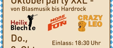 Event-Image for 'Lautertal Musikertreffen 2025: Oktoberparty XXL'