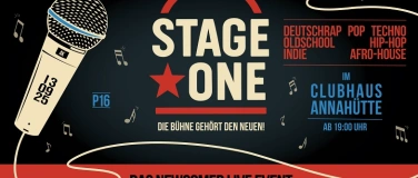 Event-Image for 'STAGE ONE - Das Newcomer-Event'