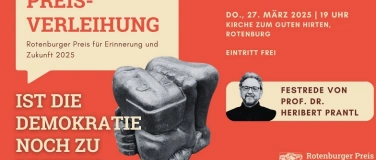 Event-Image for 'Rotenburger Preis für Erinnerung und Zukunft 2025'