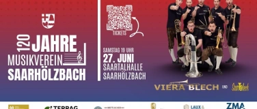 Event-Image for 'Viera Blech und Saarblech by "120 Jahre MV Saarh&ouml;lzbach"'
