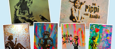 Event-Image for 'Banksy Schablonen Art - Acylmalerei'