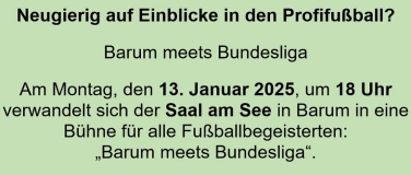 Event-Image for 'Barum meets Bundesliga'