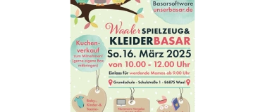 Event-Image for 'Waaler Spielzeug- und Kleiderbasar'