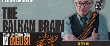 Event-Image for 'The Balkan Brain: Stand-Up Comedy Show by Pedja Bajović'