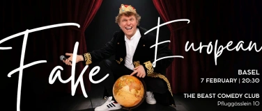 Event-Image for 'Fake European: English Stand-up Comedy Show in Basel'