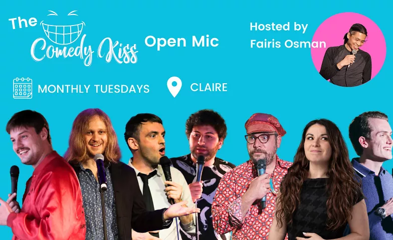 Comedy Kiss Open Mic Comedy @ Claire, Basel ${eventLocation} Tickets