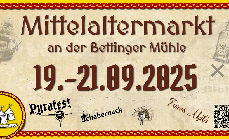 Event-Image for 'Mittelaltermarkt rund um die Bettinger Mühle'