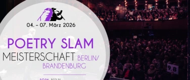 Event-Image for 'Halbfinale 2: Poetry Slam Meisterschaft Berlin/Brandenburg'