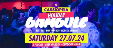 Event-Image for 'Holiday Bambule (80s, 90s, Pop, Hip Hop, House & Techno)'