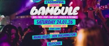 Event-Image for 'Opening Bambule (80s, 90s, Pop, Hip Hop, House & Techno)'