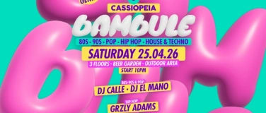 Event-Image for 'Bambule (80s, 90s, Pop, Hip Hop, House & Techno)'
