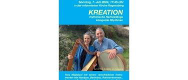 Event-Image for 'KREATION: rhythmische Harfenklänge – klangvolle Rhythmen'