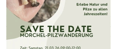 Event-Image for 'Pilzwanderung im Fr&uuml;hling &bdquo;Morcheln&ldquo; - 19 p.P.'