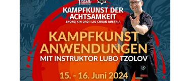 Event-Image for 'Kampfkunst Anwendungen - Workshop mit Instruktor Lubo Tzolov'