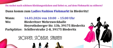 Event-Image for '14. Ladies Fashion Flohmarkt Biederitz'