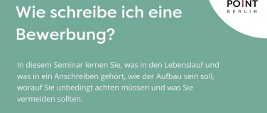 Event-Image for 'Wie schreibe ich eine Bewerbung?'
