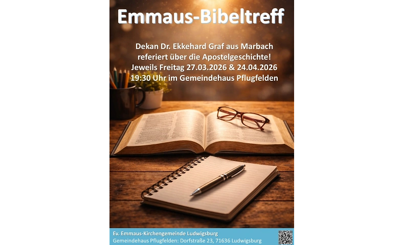 Event-Image for 'Bibeltreff Emmausgemeinde'